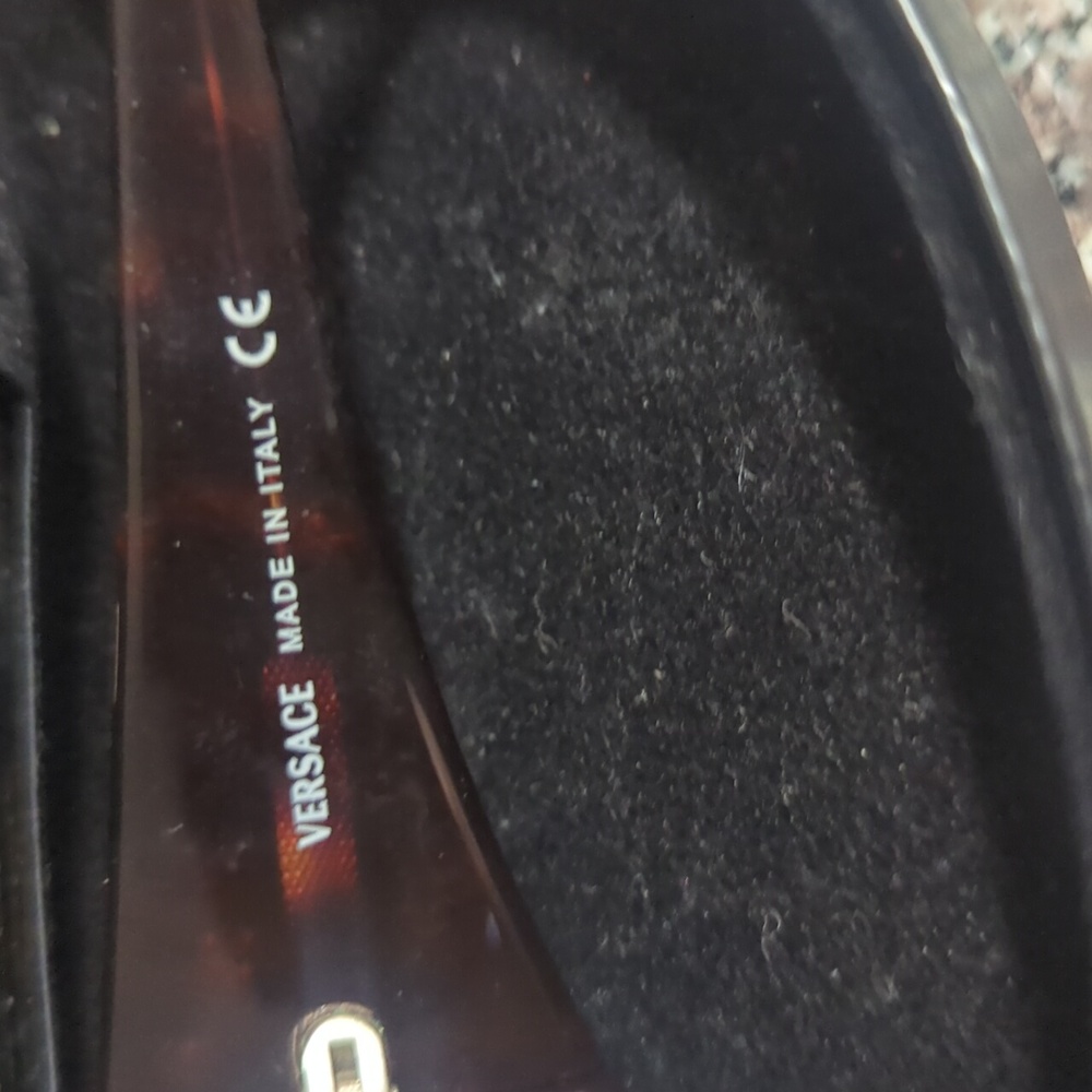 Versace MOD 4068 -B 371/3 Rectangle Sunglasses w/Case - Picture 7 of 9